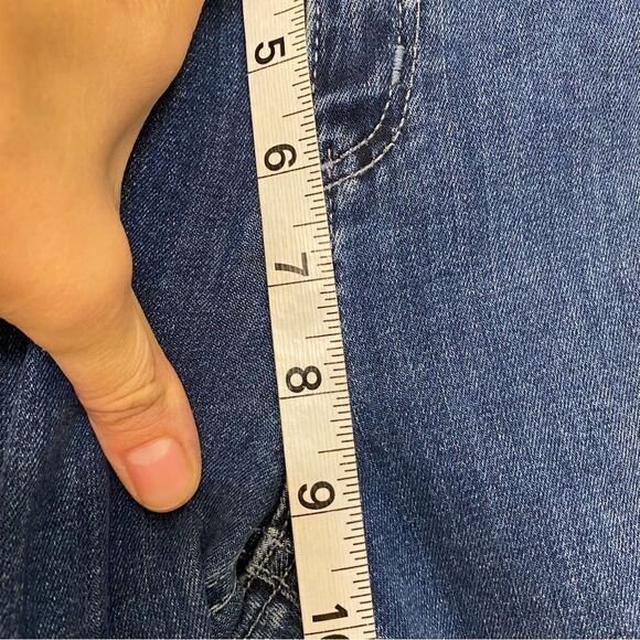 Boden Jeans Mayfair Modern Skinny mid rise medium wash women’s size 4 long (32”) - Picture 5 of 14